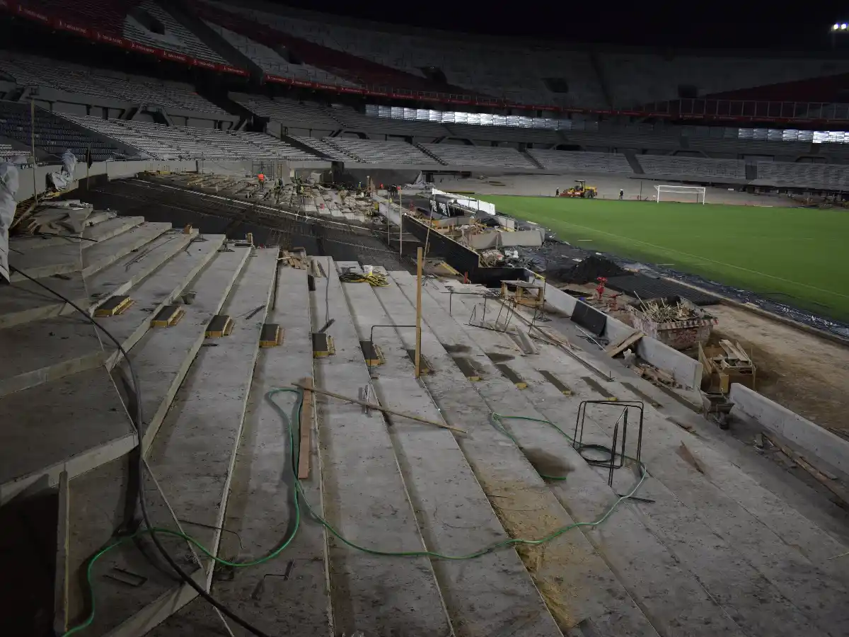 River presentó avances en las obras del Más Monumental