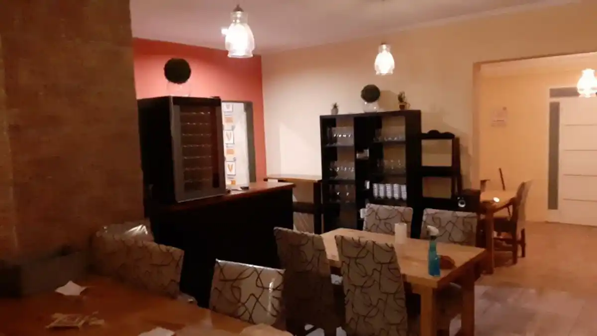 Foto del interior del nuevo local, que está en proceso de ser terminado. 