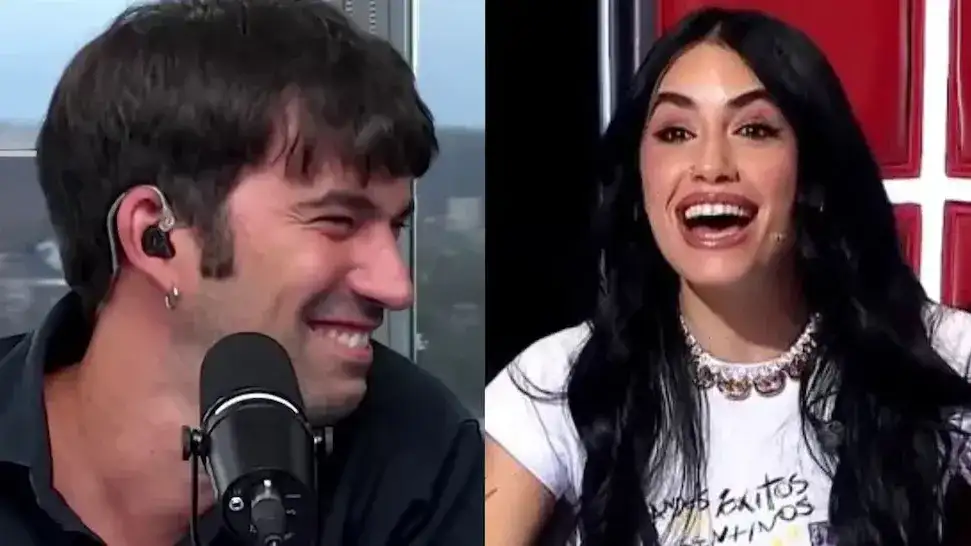 Lali Espósito sorprendió al aire a Pedro Rosemblat e hizo estallar de risa al estudio: “¿Sabés cómo te dicen a vos?"