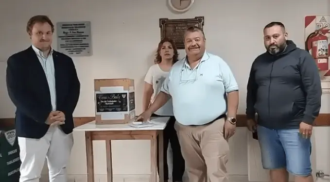 El Sindicato de Trabajadores municipales sorteó órdenes de compra entre sus afiliados