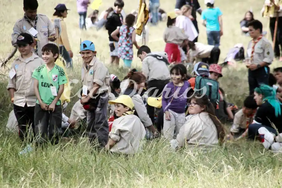 Participan 1500 chicos en el campamento scout