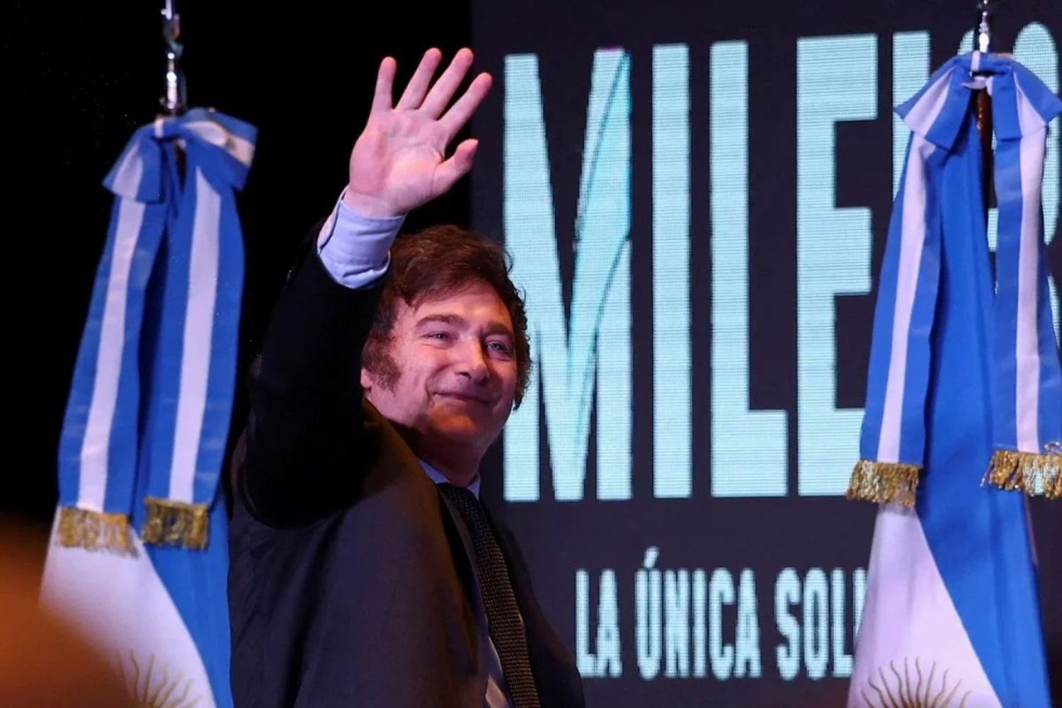 Javier Milei que es “una canallada” el intento de hacerlo responsable de lo que suceda con la sociedad y los mercados a partir del resultado electoral.