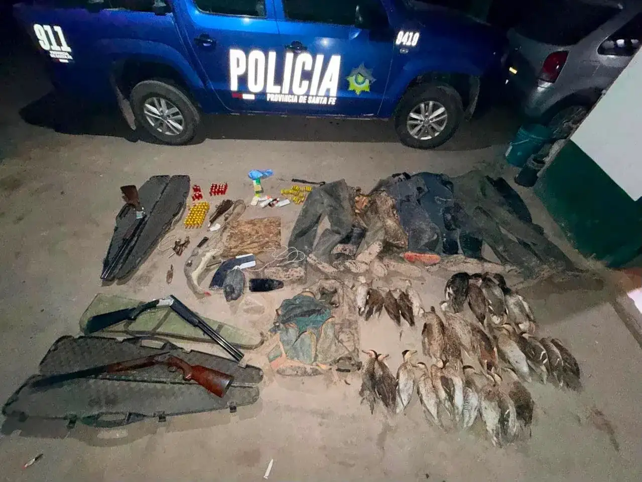 Fuertes operativos contra la caza y la pesca ilegal en Santa Fe: tres aprehendidos y toneladas de pescado decomisadas - 3