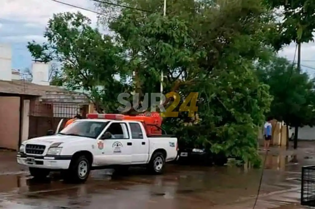 Fuerte tormenta en Córdoba: un camionero muerto y daños materiales 