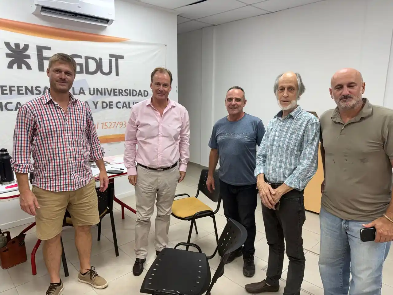 Bordet respaldó a docentes y advirtió por el desfinanciamiento universitario