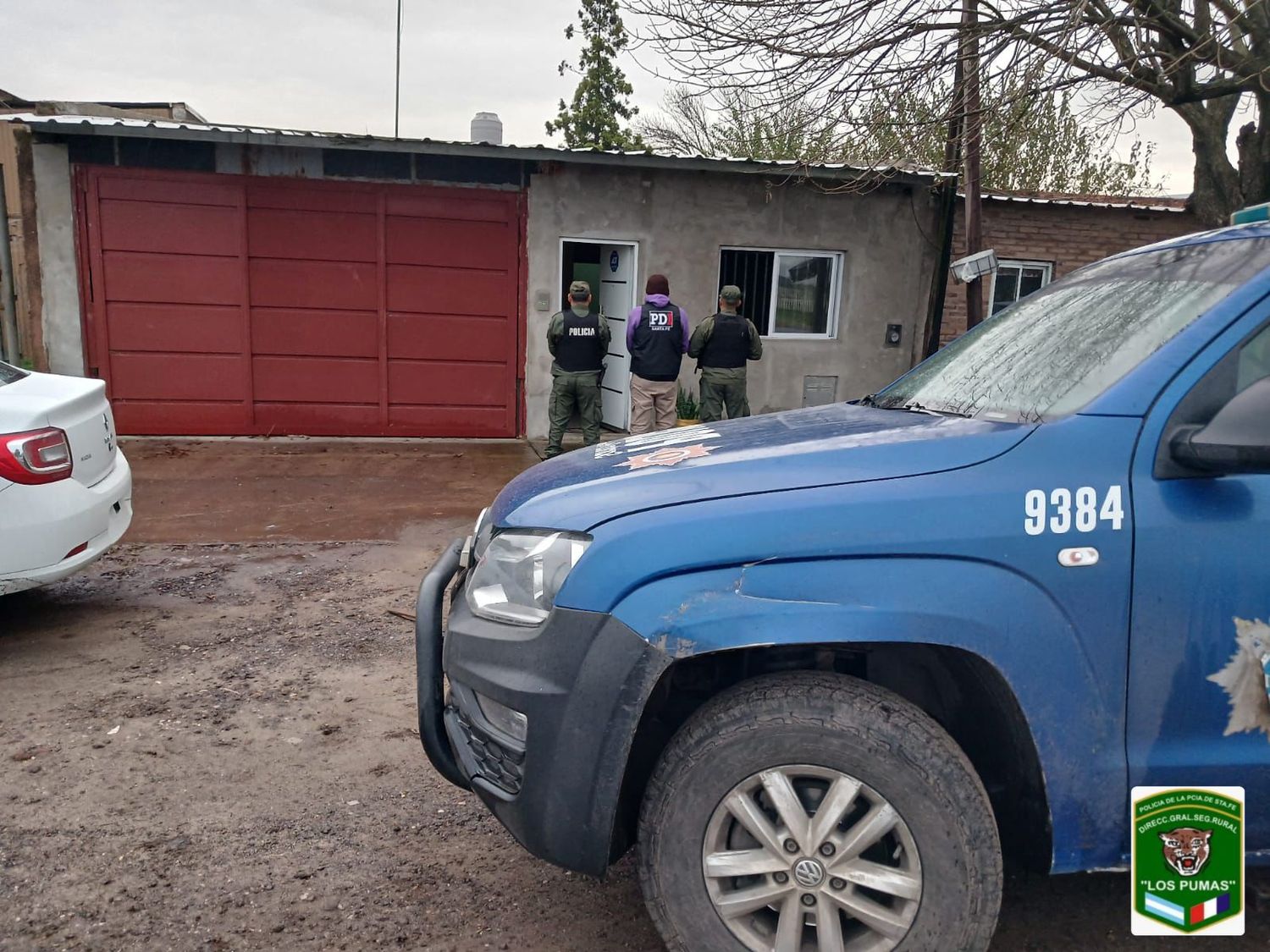 Operativo de Los Pumas en el sur provincial: secuestraron armas y marihuana en el marco de una causa por robo calificado