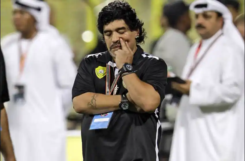 ¿Maradona desafió a Maywheather?