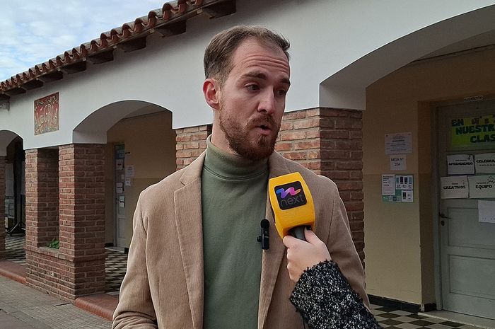 bryan mayer votando elecciones 2025 rafaela - 4