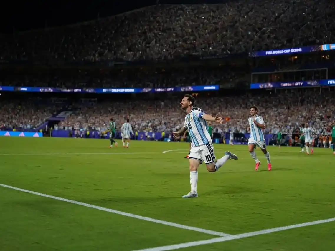Lionel Messi, gran protagonista del estreno del seleccionado argentino en Kansas | Argentina-Argelia, debut en el Mundial 2026 | Arrowhead Stadium | Grupo J | FOTOS DE EL LITORAL EXCLUSIVO. Foto: Fernando Nicola