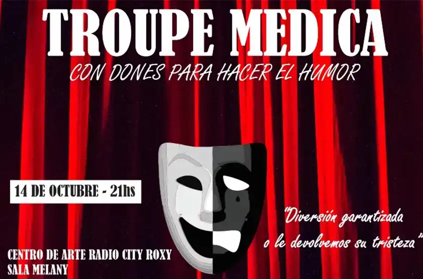 Troupe Médica de Mar del Plata se presentará en el Radio City