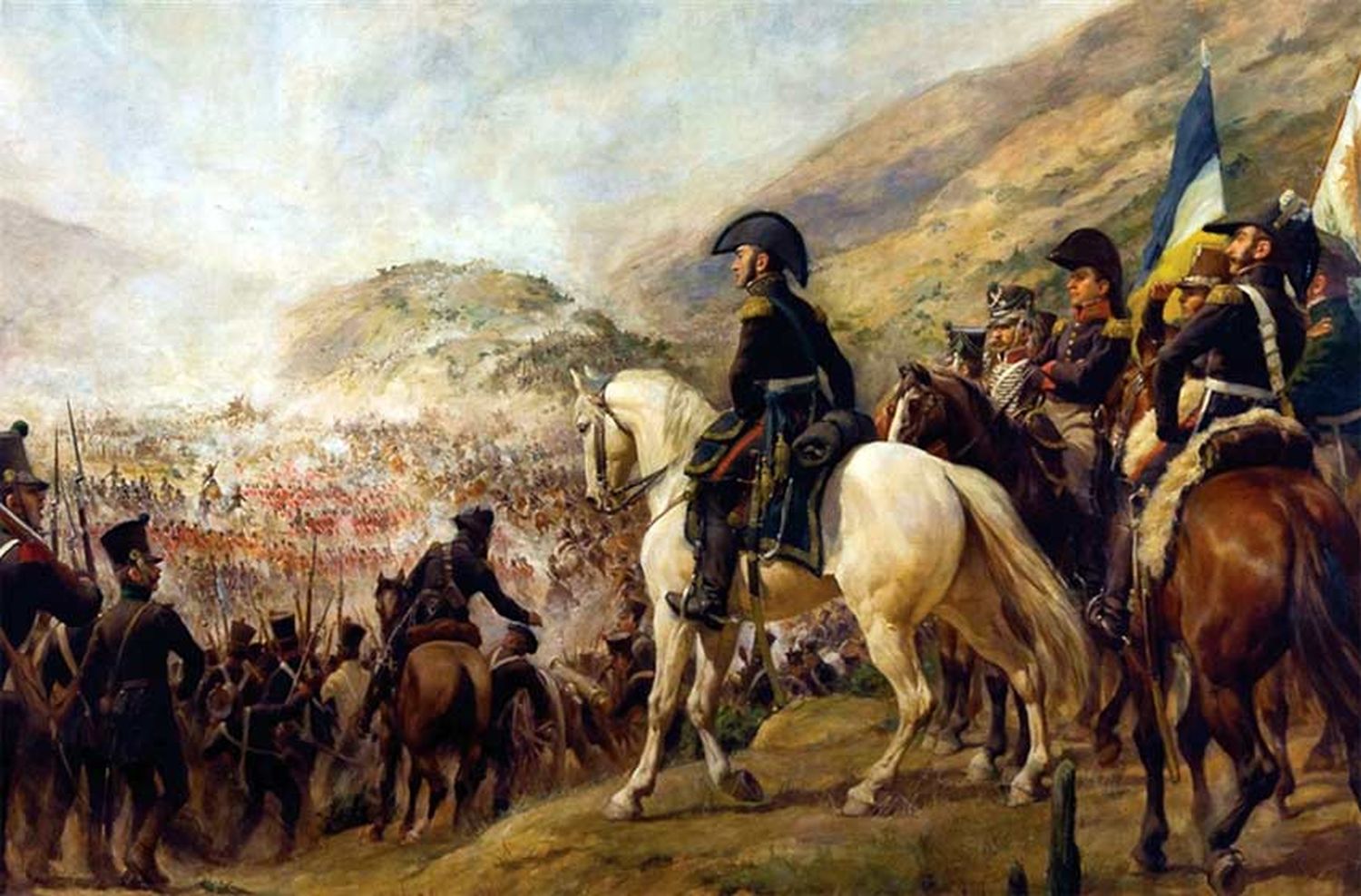 «Estar donde estuvo San Martín es muy emotivo. Se pisa y siente la patria»