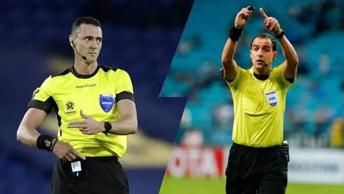 Los árbitros para Santos-Boca y Palmeiras-River por Copa Libertadores