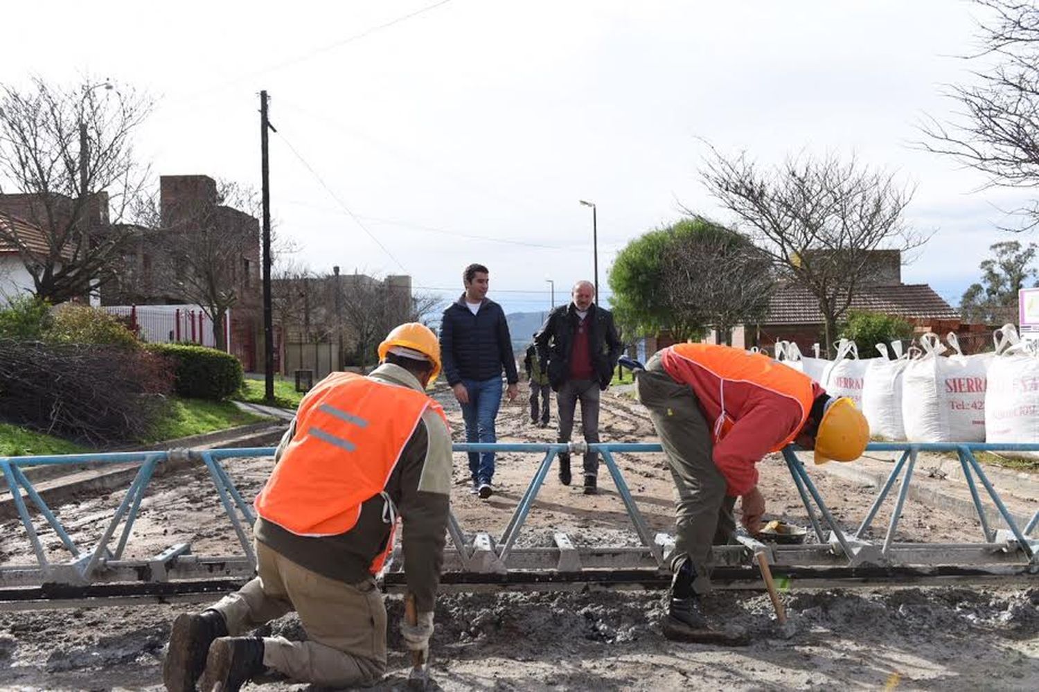 Elecciones 2017: Mosca recorre obras en el interior bonaerense 