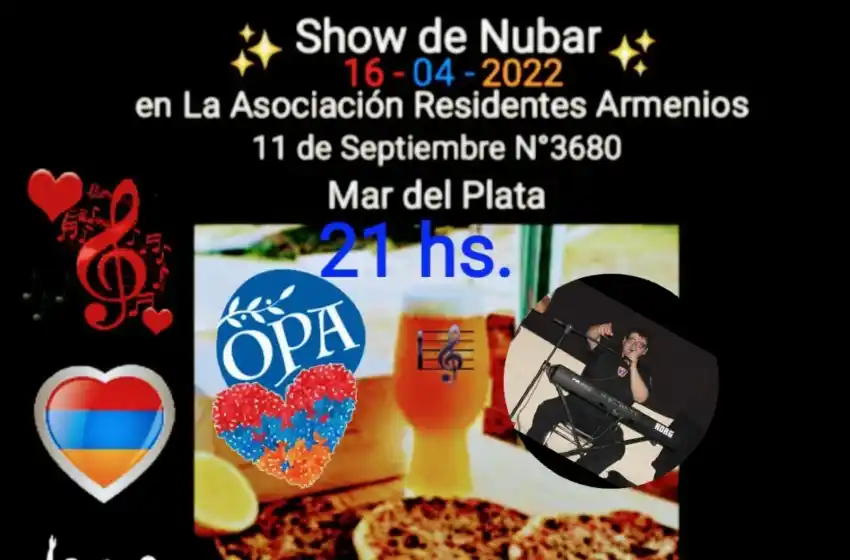 La asociación residentes armenios realizará un encuentro de camaradería