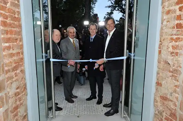Bordet inauguró el museo de Casa de Gobierno