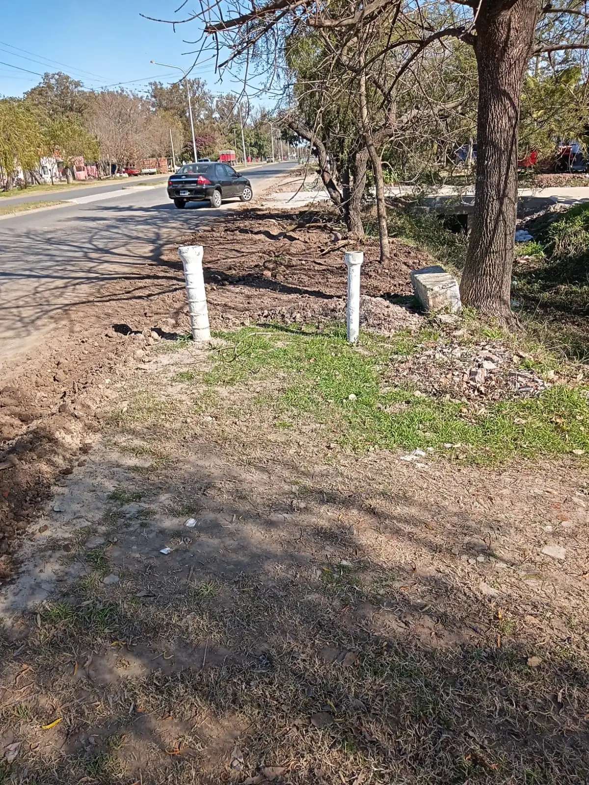 🛑 Vecino de Ruta 136 reclama por daños tras obras: “Dejaron todo un desastre”