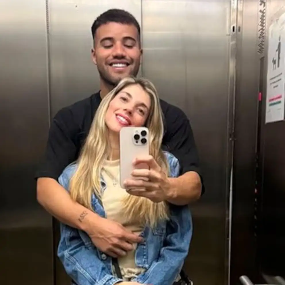 Marcelo Weigandt, jugador de Boca Juniors, confirmó que será padre por primera vez junto a su pareja Nayla Rosica