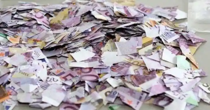 Una anciana destruyó un millón de euros antes de morir