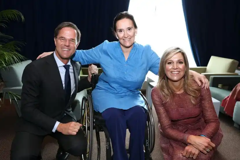 Michetti se reunió en Nueva York con Bachelet y con la reina Máxima