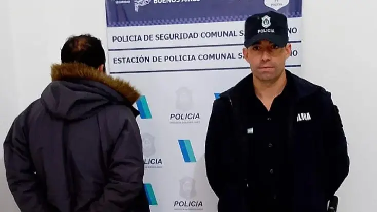 Interceptaron a un hombre con captura activa