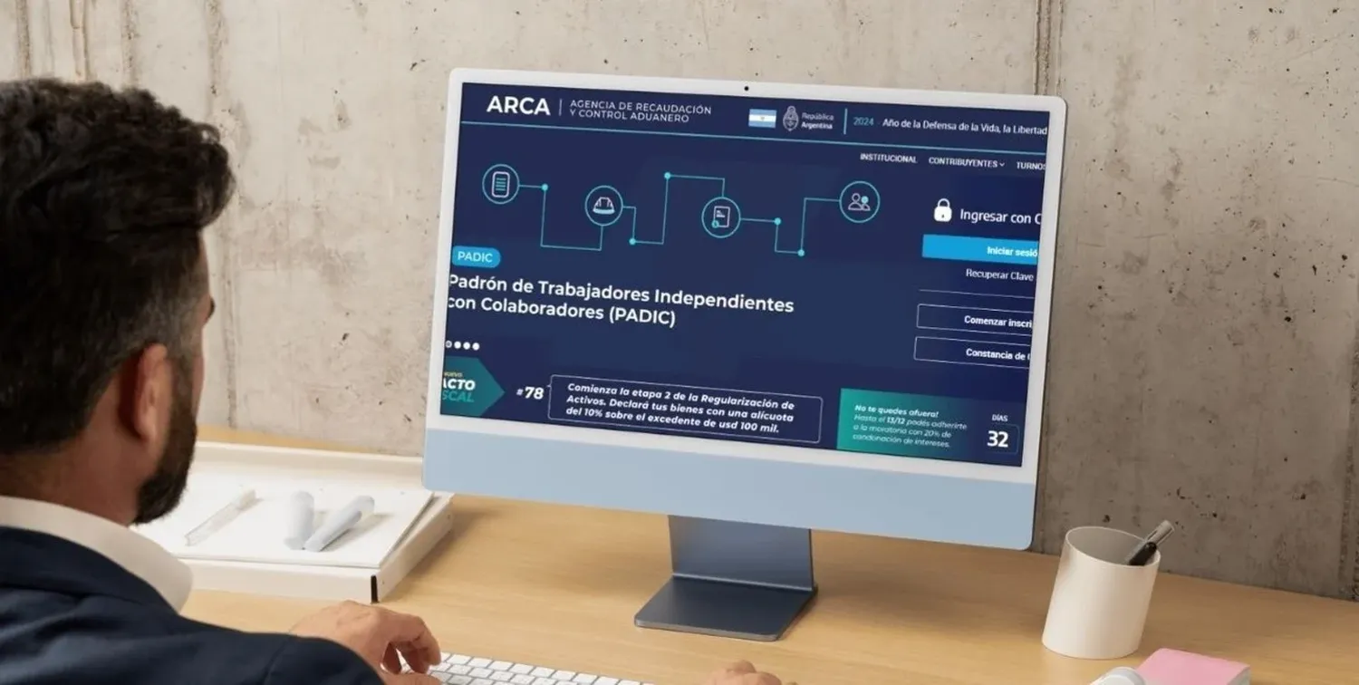 Lo informó la Agencia de Recaudación y Control Aduanero (ARCA).