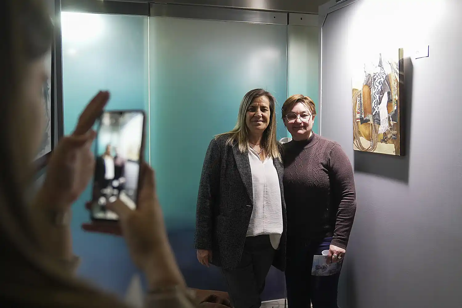 Exposición pictórica en el Congreso de la Nación