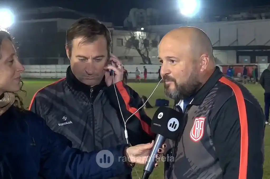 Juan Manuel Senn y Diego Dunky - Cuerpo técnico	Los jugadores representativos de la Liga Rafaelina de Fútbol entrenan en el Club 9 de Julio - 2
