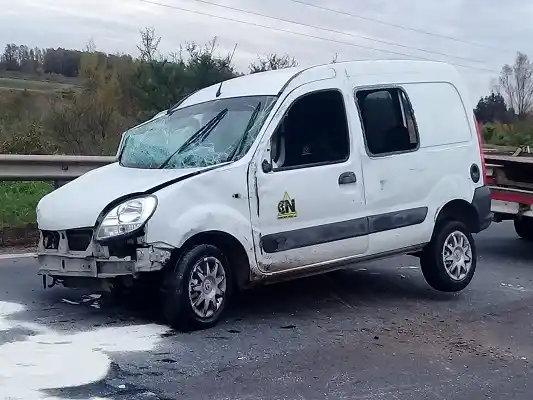 Ruta 12: Volcaron y terminaron los tres lesionados