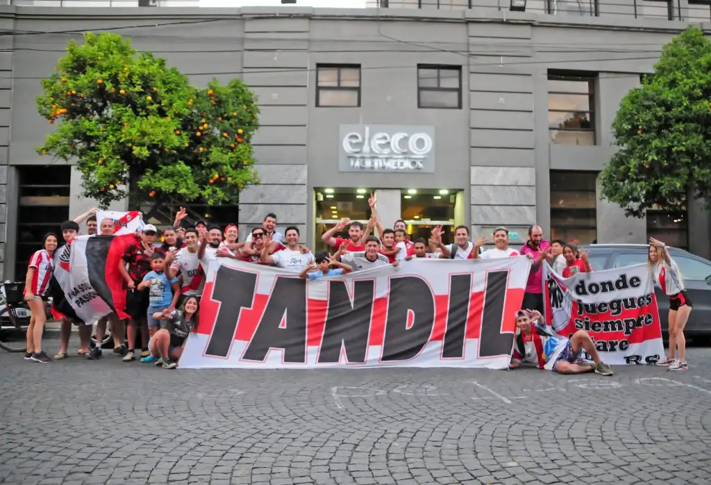 Los hinchas “Millonarios” de Tandil revivieron la conquista de Madrid