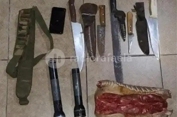 Los Pumas secuestraron una escopeta de grueso calibre, cuchillas, entre otros elementos en diferentes procediminetos