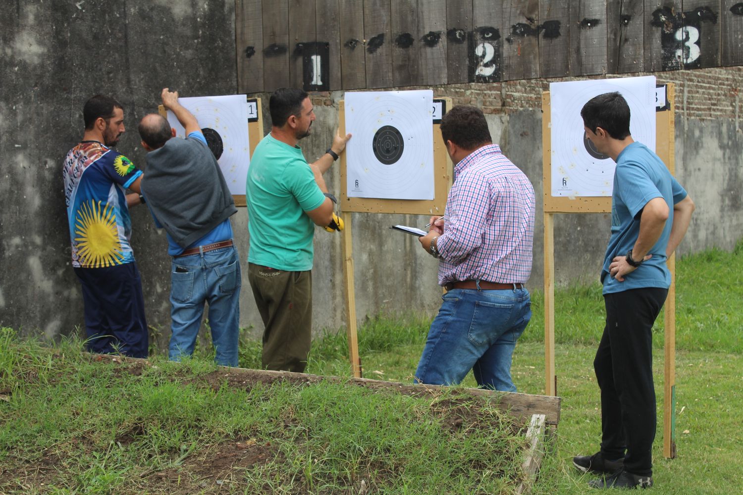 La actividad que se realizó el domingo fue de las primeras del año en el club local.