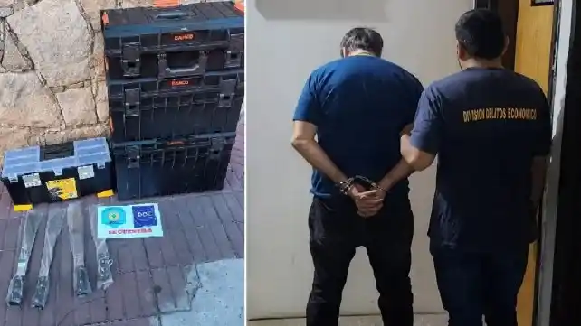 Estafas: detenido por pagar con transferencias falsas