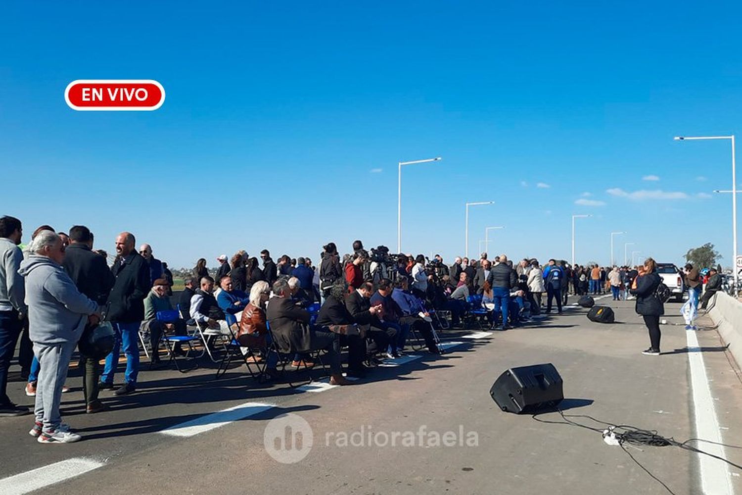 Inauguraron la Variante Rafaela de la Ruta Nacional 34: mirá el acto