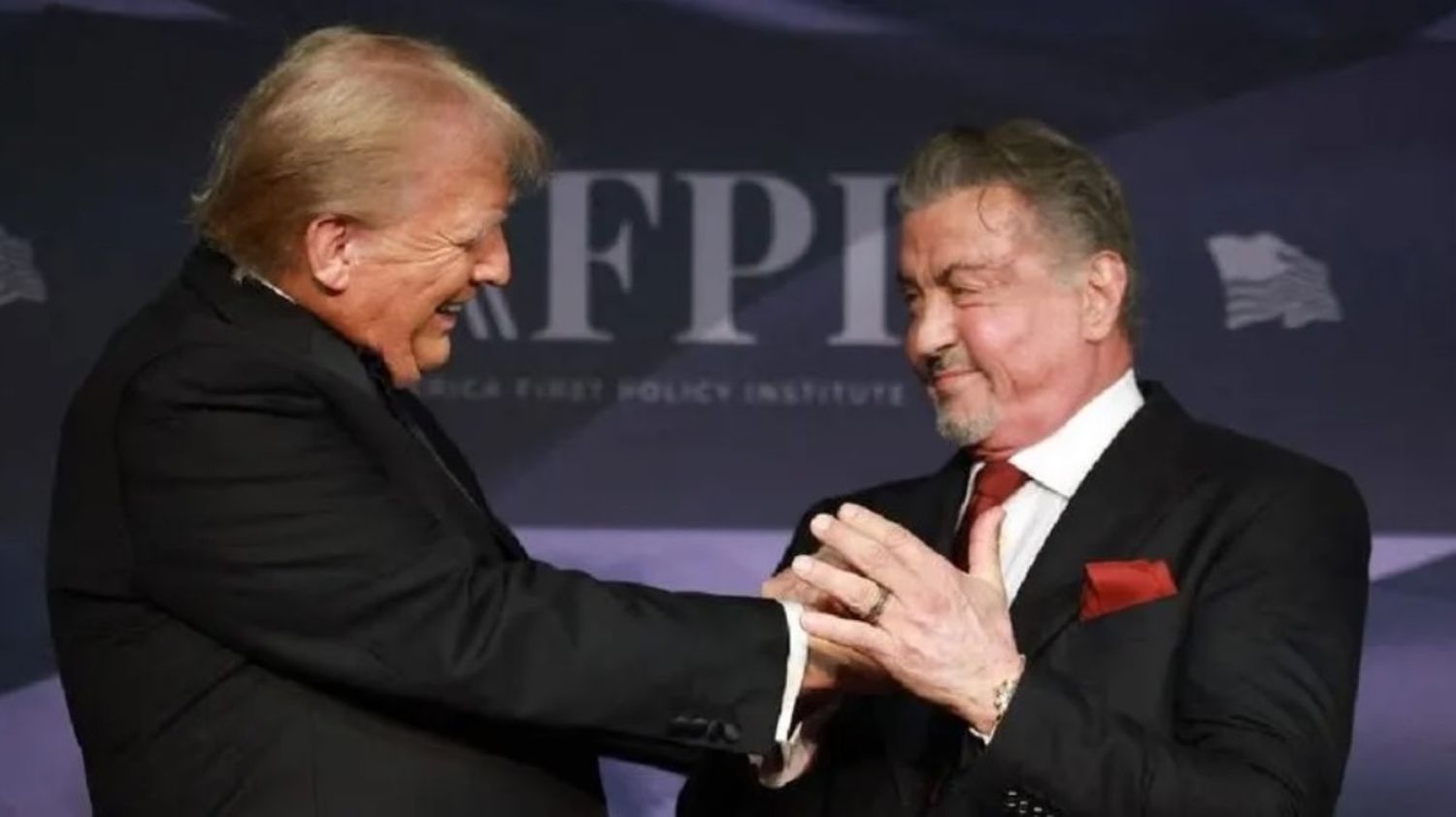 Sylvester Stallone califica a Donald Trump como el «segundo George Washington»