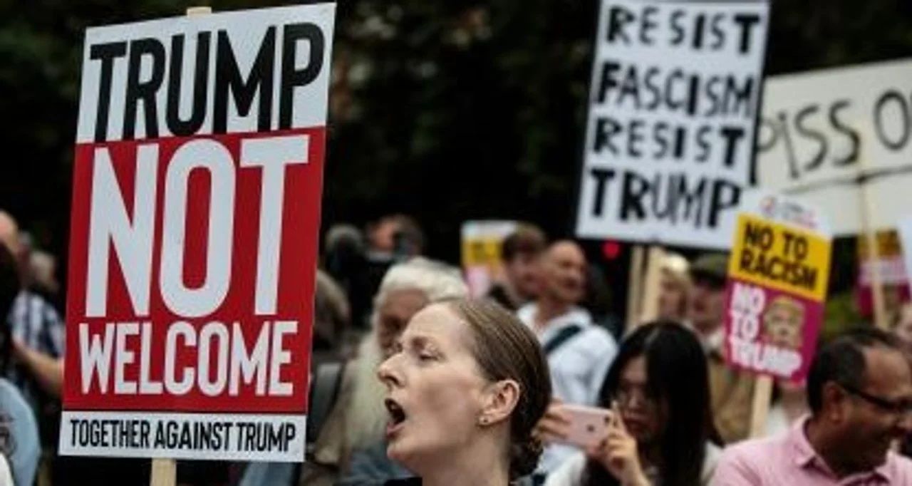 Los escoceses se pronunciaron en contra de Trump