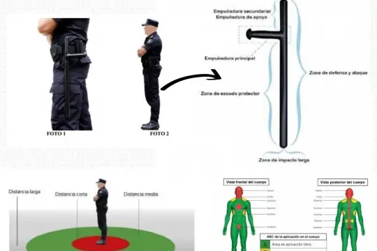 Autorizan a la Policía a usar el «machete» como arma de prevención
