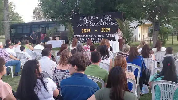 La Escuela rural "Fray Justo Santa María de Oro” celebró sus 130 años