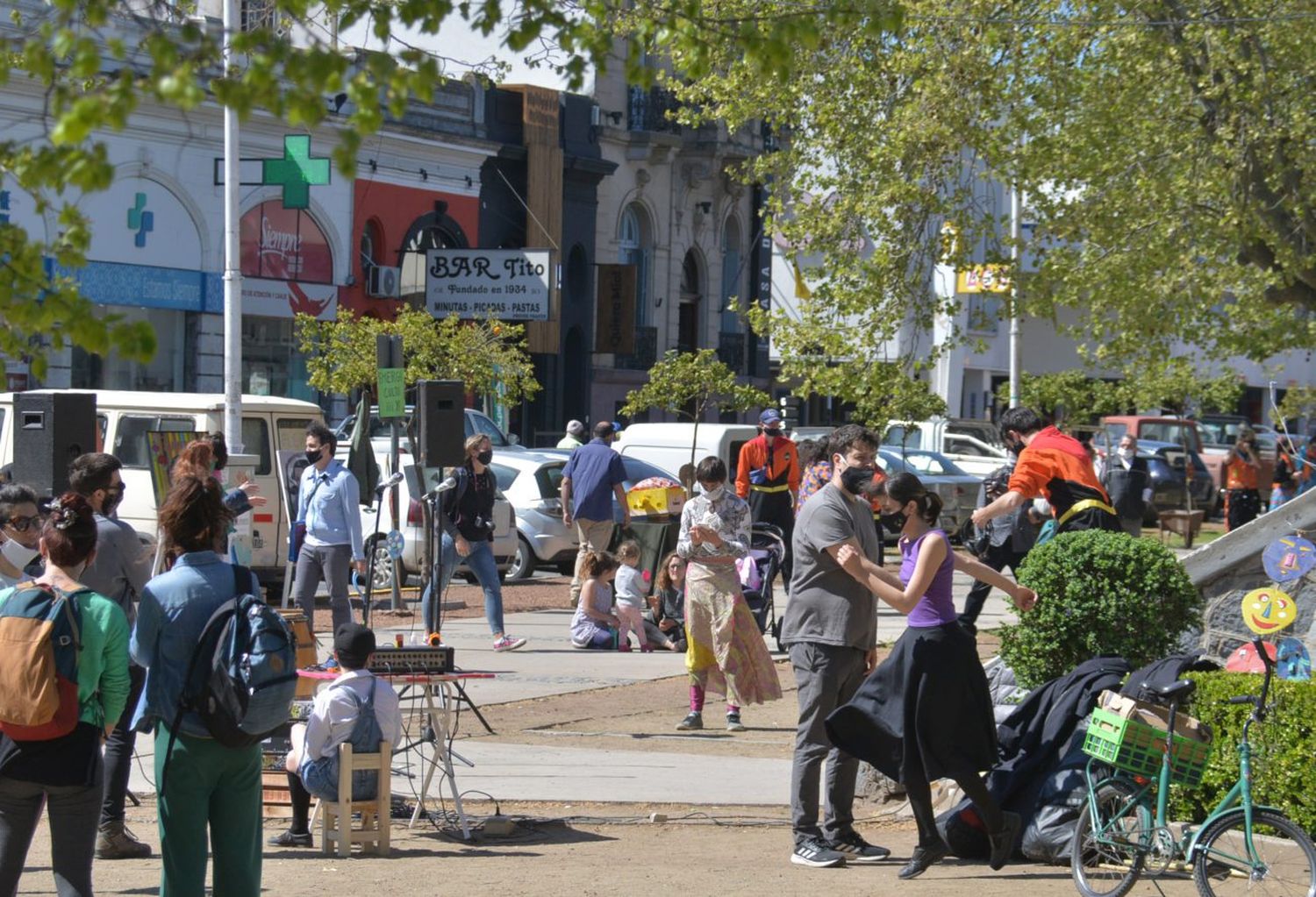 Se autorizaron los eventos culturales al aire libre y el colectivo artístico podrá volver a la presencialidad