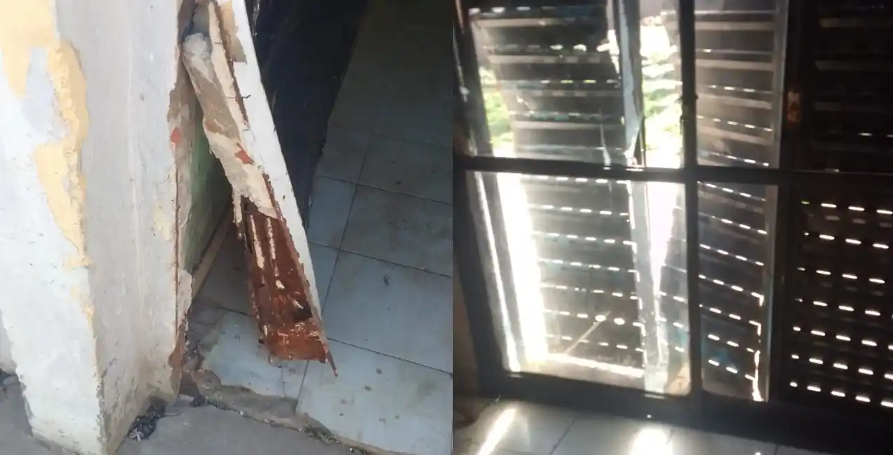 "Me dejaron sin nada", aseguró la víctima.