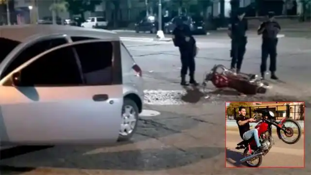 Falleció un joven que había protagonizado violentísimo accidente de moto