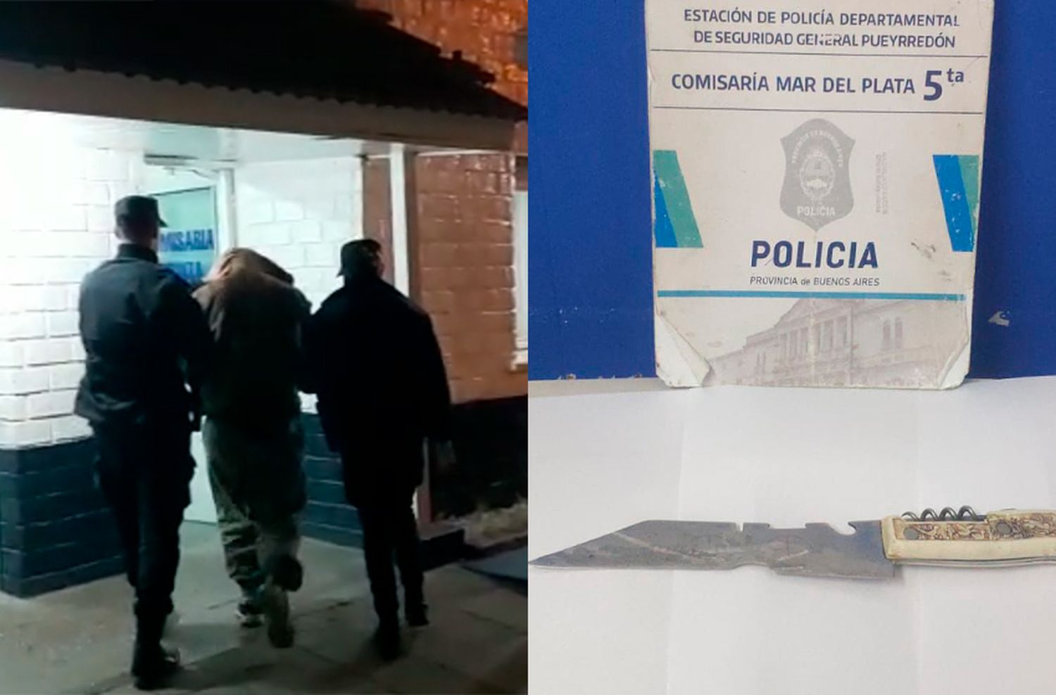 Usó un cuchillo para amedrentar y robar un perfume de un comercio