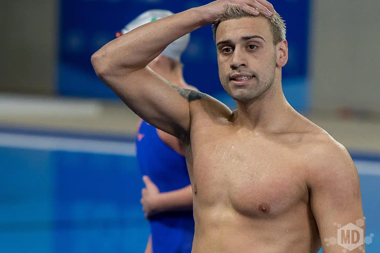 #Lima2019 Buscaglia quedó muy cerca de la Final A en 100 metros