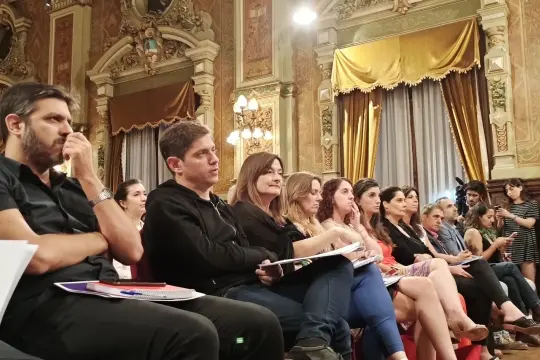 Kicillof y su Gabinete se capacitaron en género en el marco de la Ley Micaela