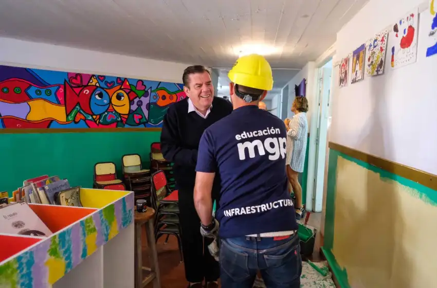 El Municipio realizó obras en el Jardín Municipal N°3 de Cerrito Sur