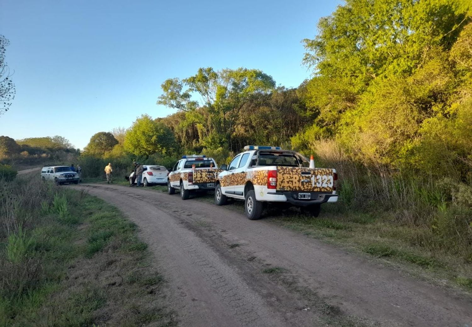 La Brigada Gualeguaychú identificó a 8 cazadores furtivos: tenían perros y una escopeta