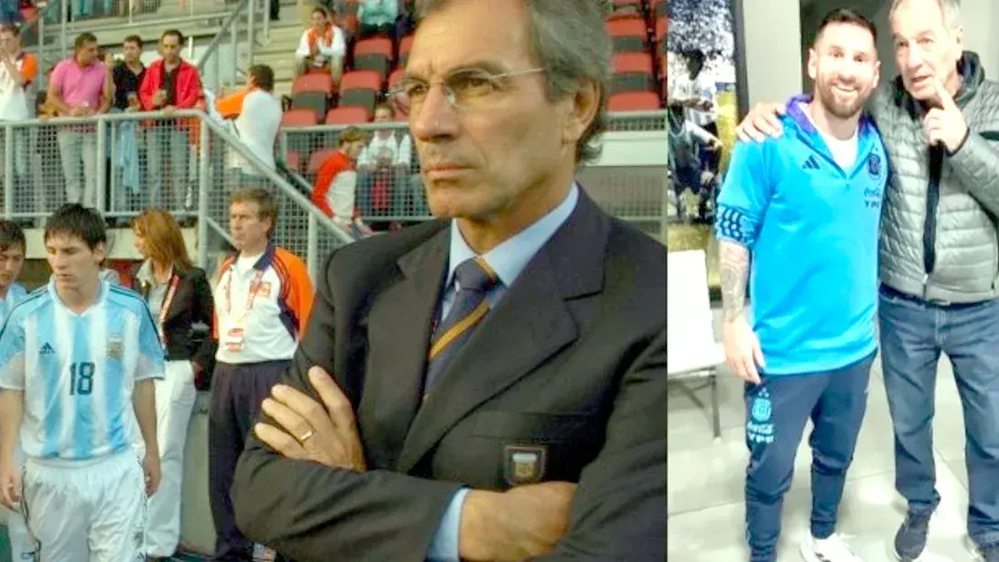 Pancho Ferraro y Leo Messsi, antes y después.