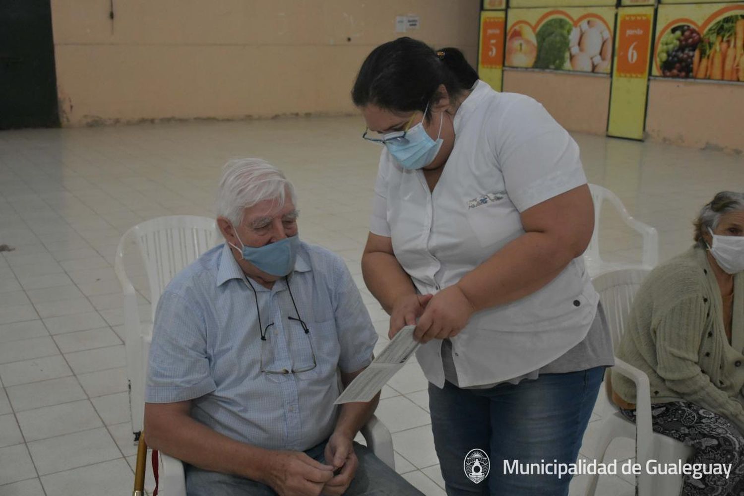 Vacunación COVID 19 en el Mercado Modelo