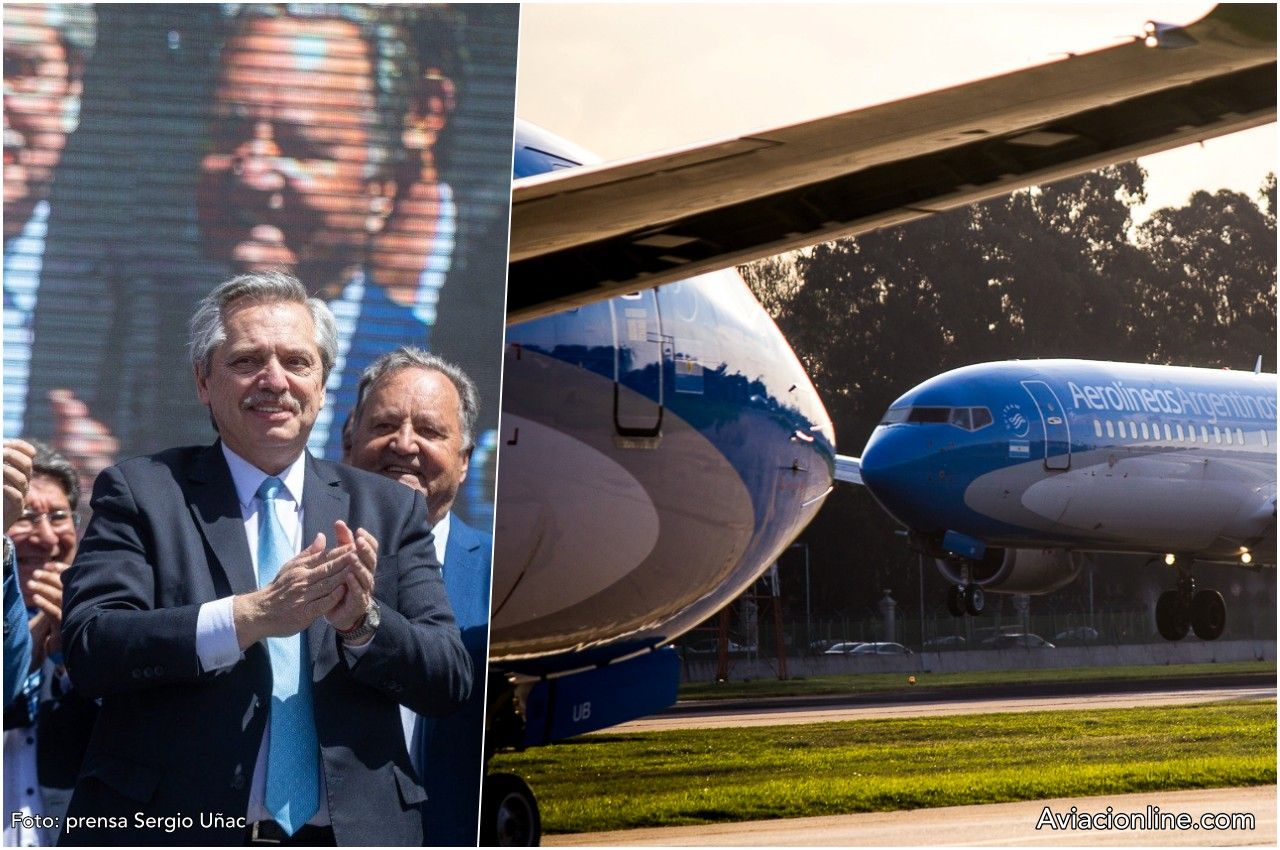 Alberto Fernández sobre el paro en Aerolíneas/Austral: «No es un buen momento para tomar estas medidas»