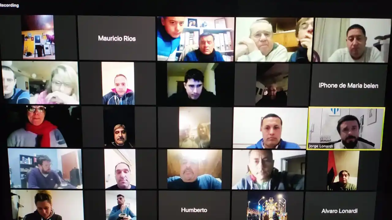 En una asamblea virtual, Lucio Benítez asumió la presidencia de Juventud Unida