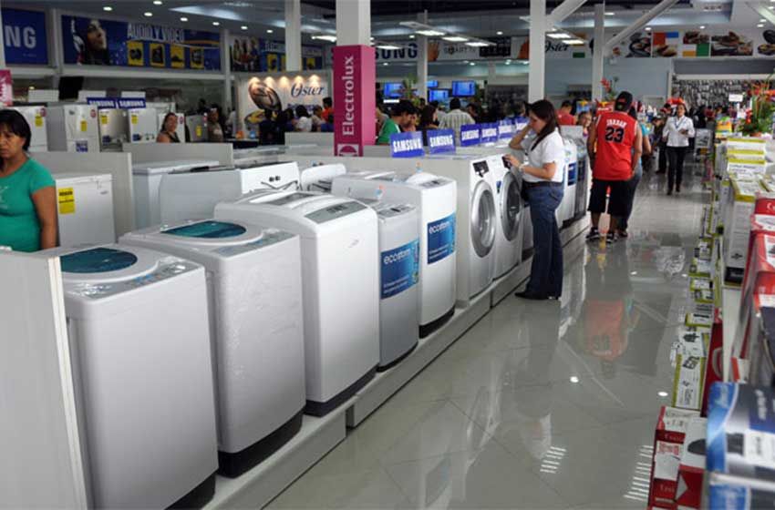 Las ventas de electrodomésticos crecieron 7,5%
